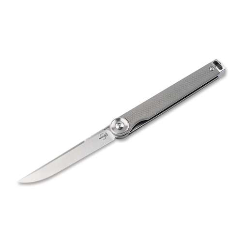 Boker Plus Kaizen Folding Knife, Gray / Satin