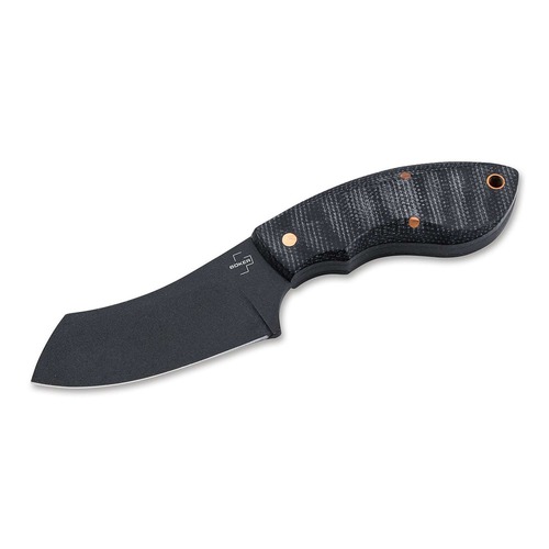 Boker Plus  Rhino All Black Copper Fixed Blade Knife