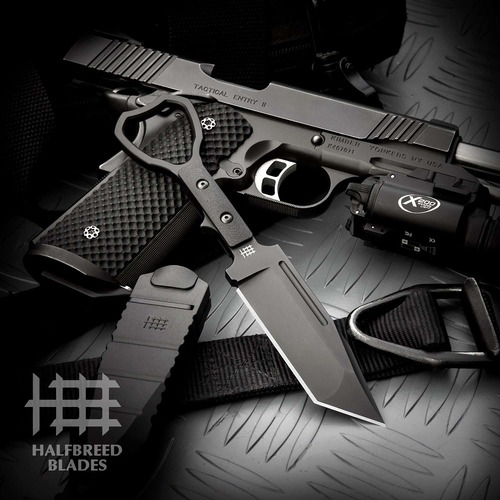 Halfbreed Blades - Cck-02 Compact Clearance Knife Black