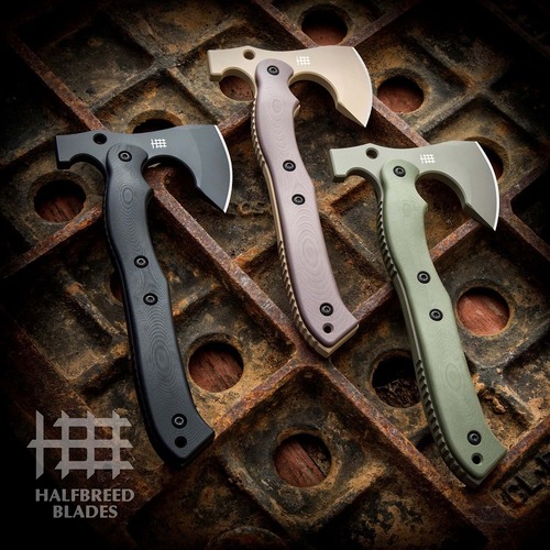 Halfbreed Blades - Cra-01 Compact Rescue Axe Black