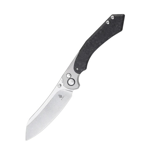 KIZER Ki4626A1 Clairvoyant Folding Knife, Titanium & CF