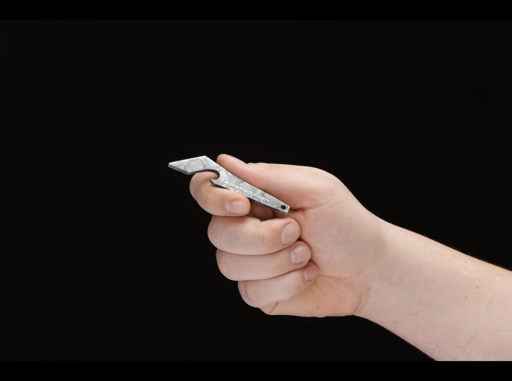 BOKER Bottle Opener Leopard Damascus