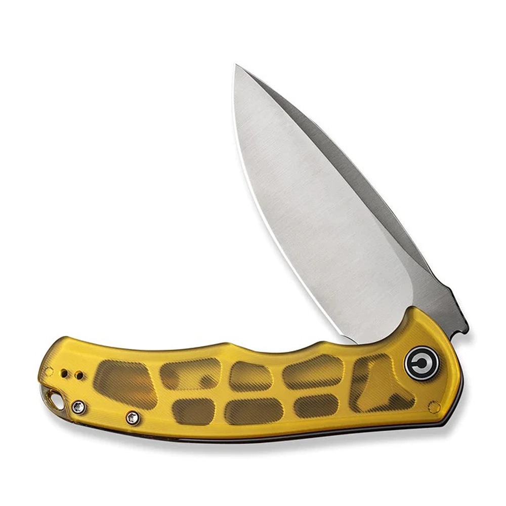 CIVIVI Praxis Flipper Knife Wood Handle 9Cr18MoV Blade