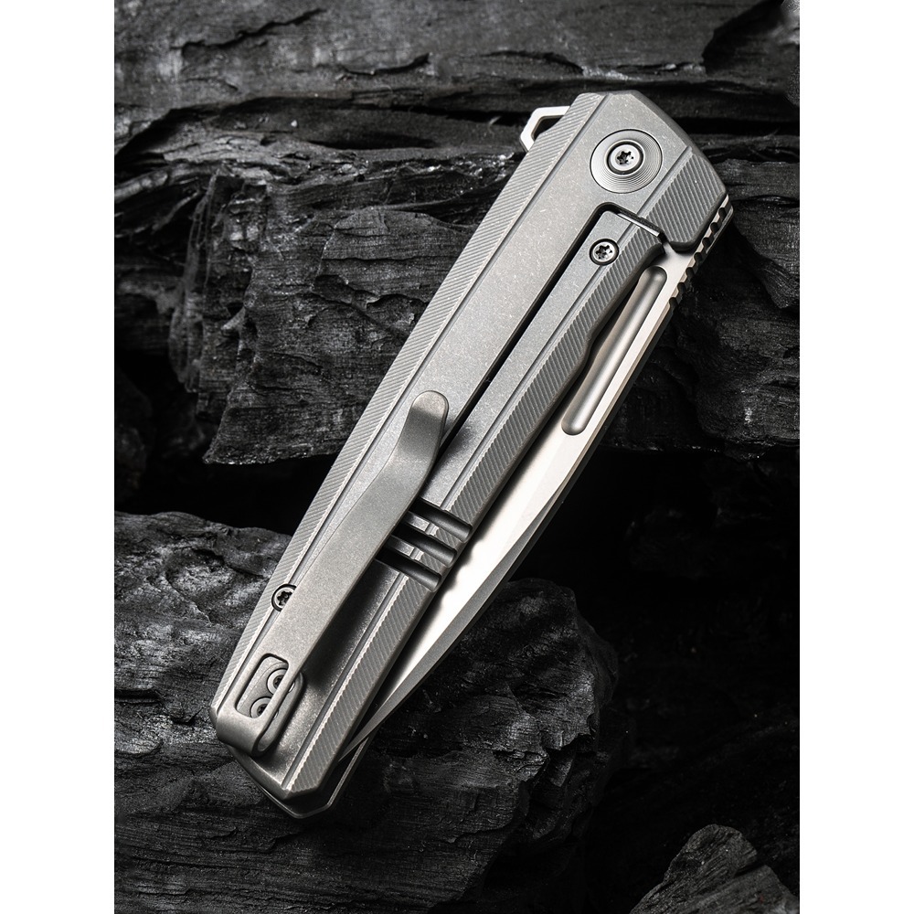 OTTER-MESSER 10-736RGR Mercator Large Brass, Stainless Steel Folding Knife  - Clip