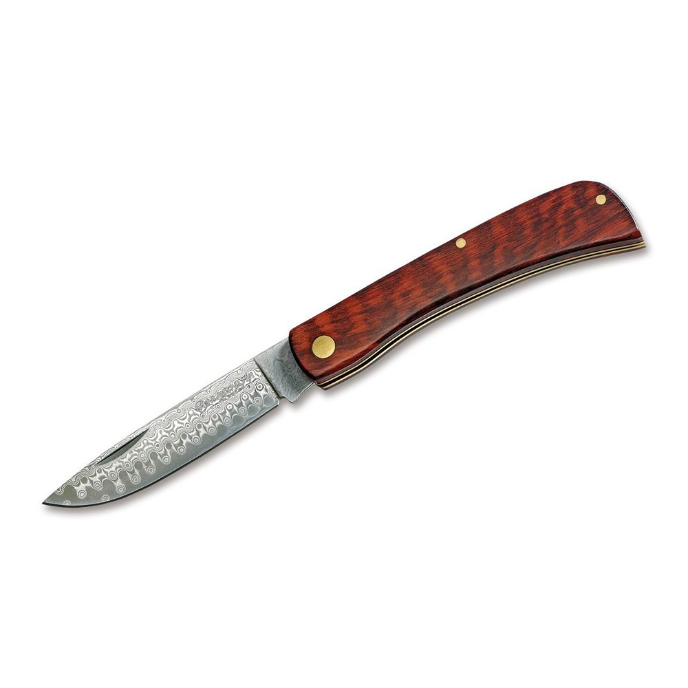 MAGNUM BY BOKER Snakewood Rangebuster Damascus Folding