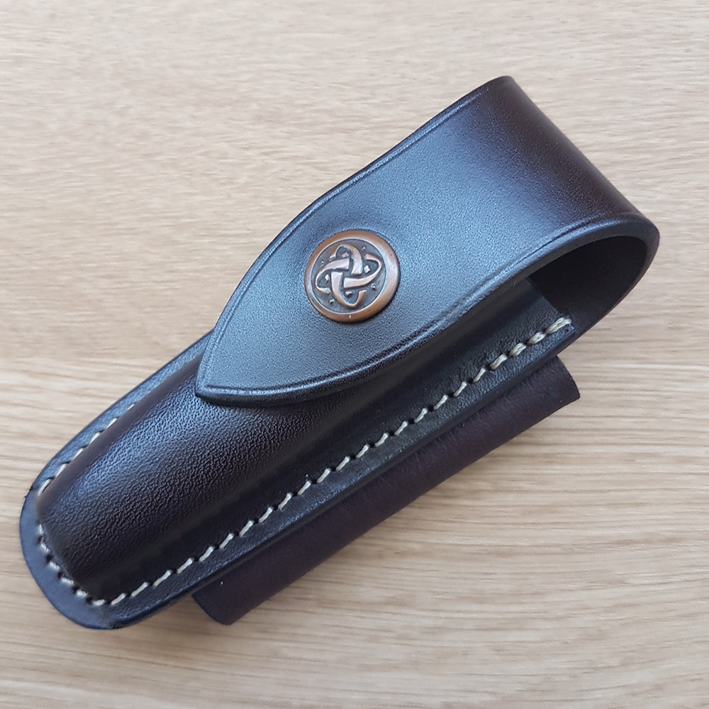 POUCH Horizontal Lay with Clip Suits Stockman Style Knives