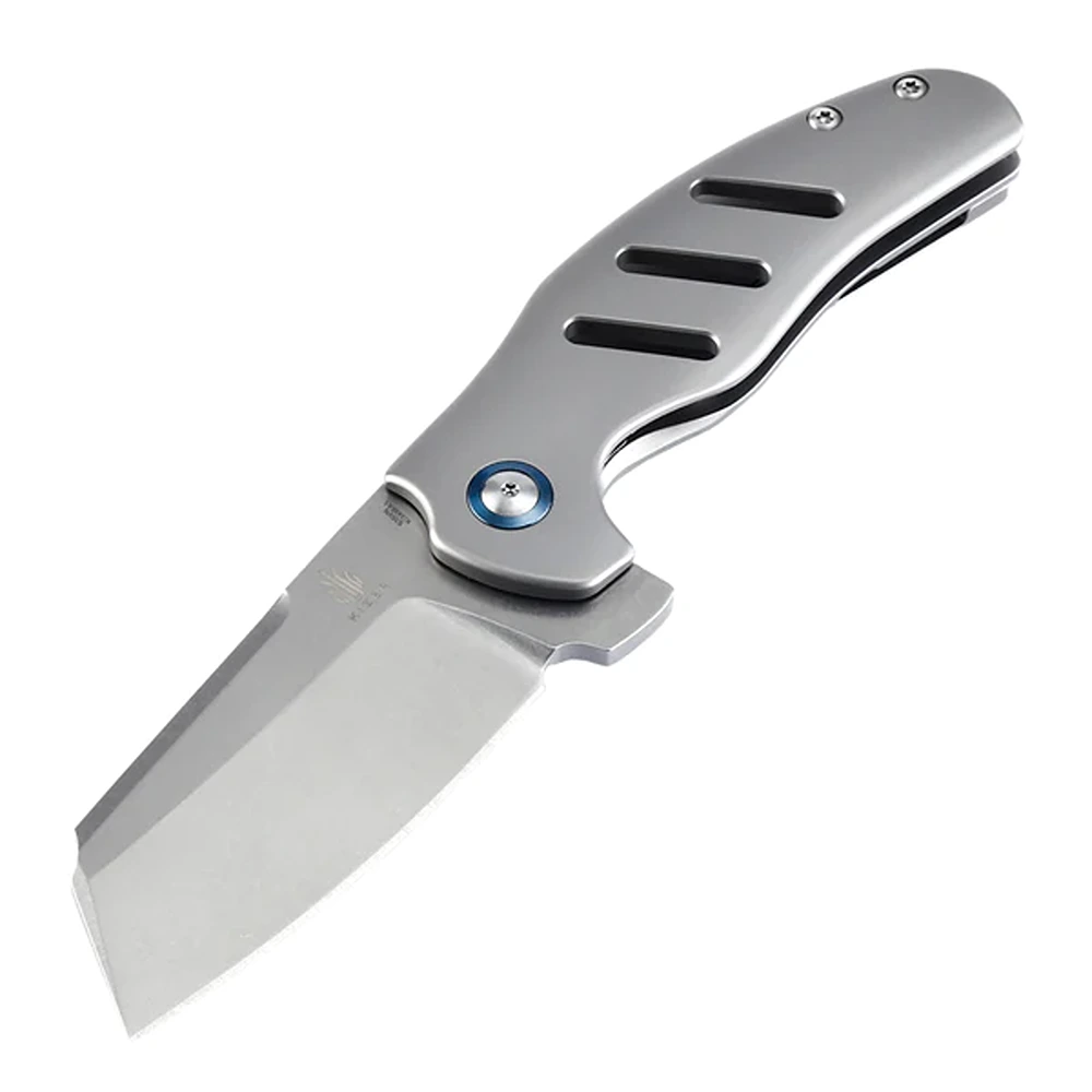 KIZER Ki3488A1 C01c Mini Sheepdog Folding Knife, Titanium