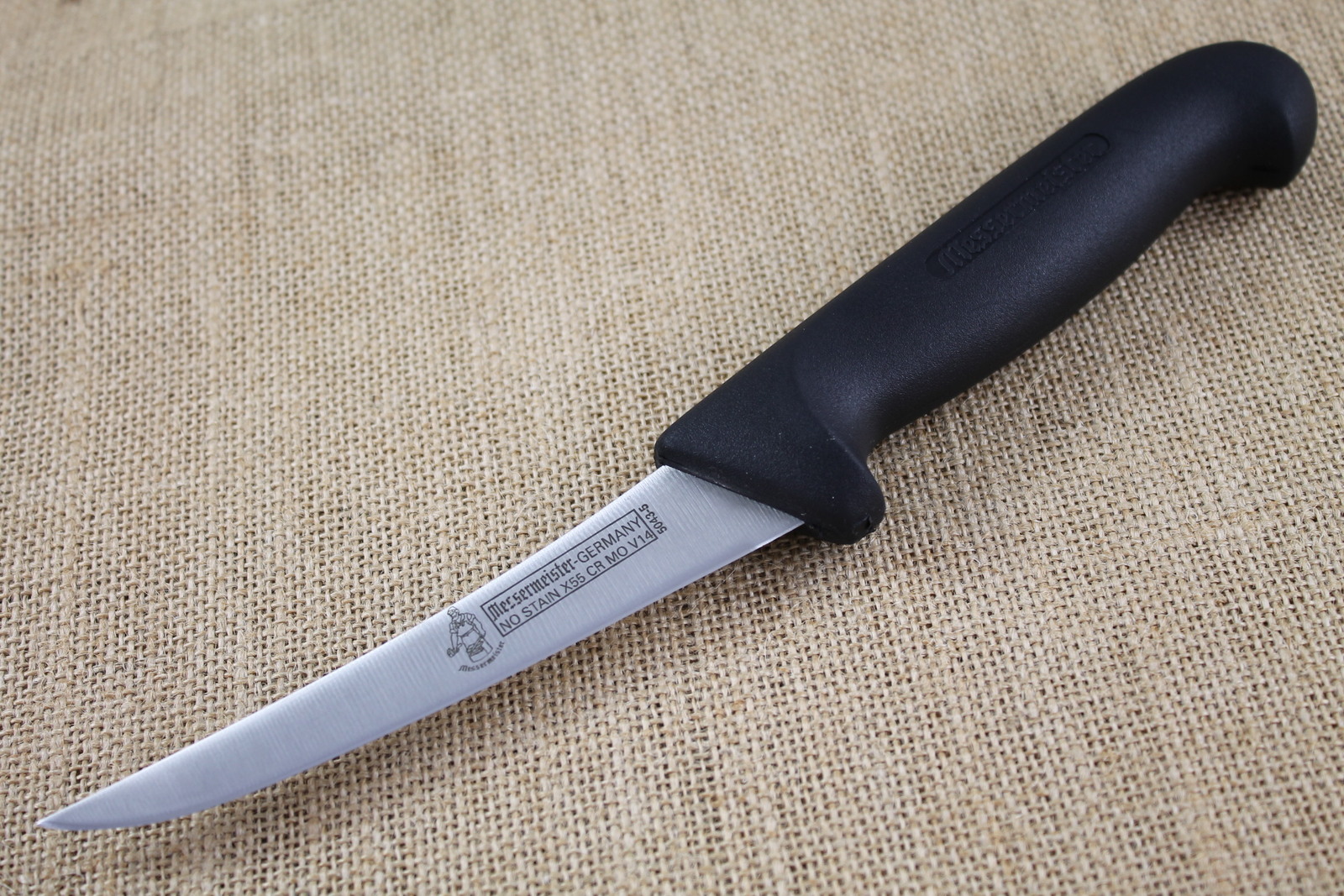 MESSERMEISTER 50435 13CM Curved Backed Boning Knife, Semi Flex Made