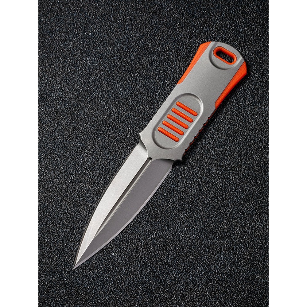 WE KNIFE 2017B OSS DAGGER, FIXED BLADE with Kydex Sheath & MOLLELOK Clip