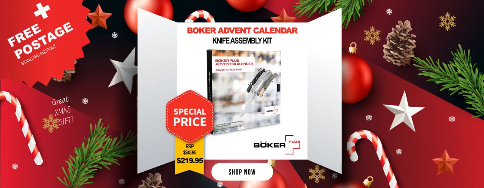 Boker Plus Advent Calendar Discounted!