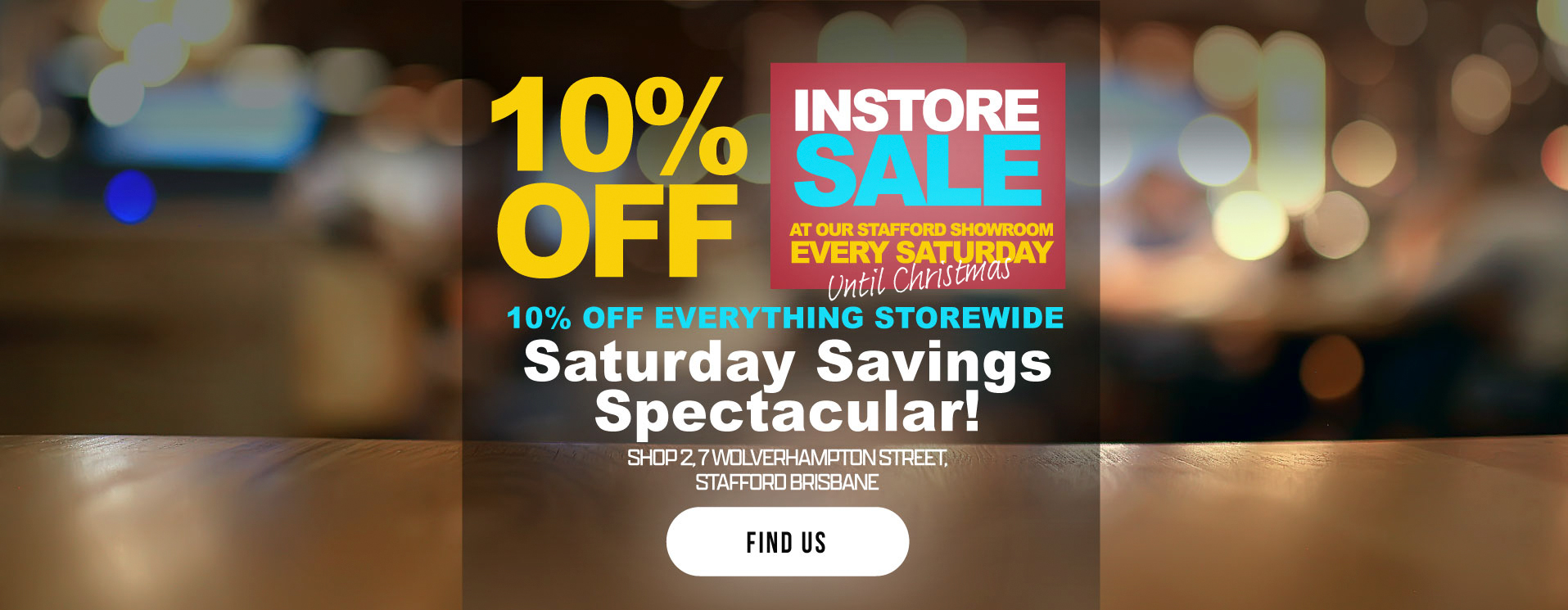 Saturday Savings Spectacular! 