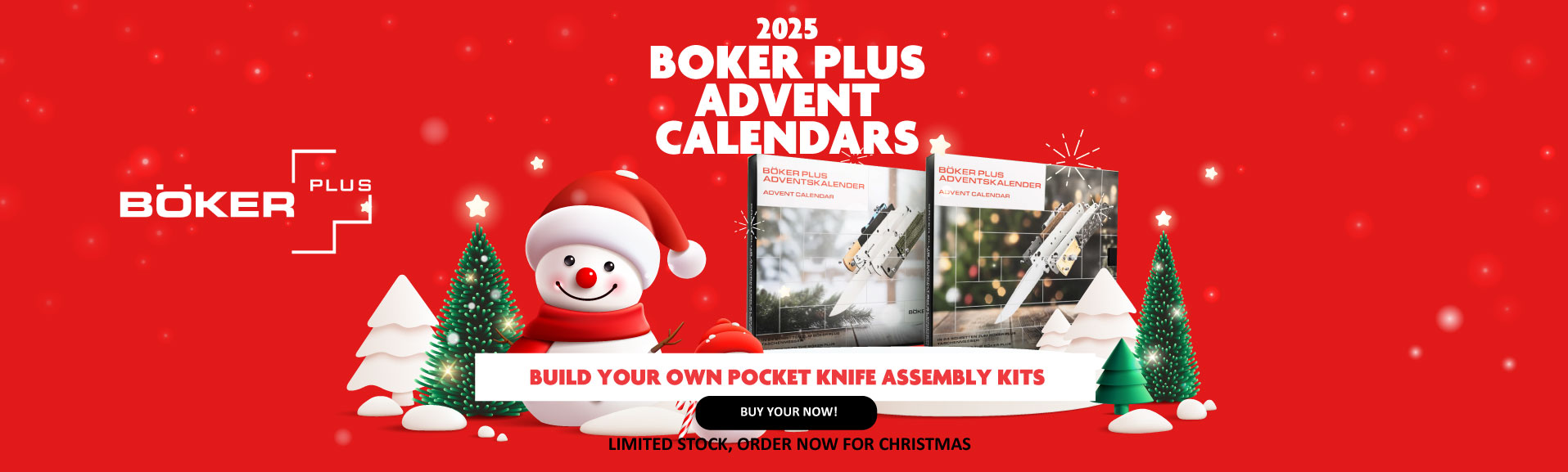 BOKER PLUS 2025 ADVENT CALENDAR KNIFE ASSEMBLY KIT