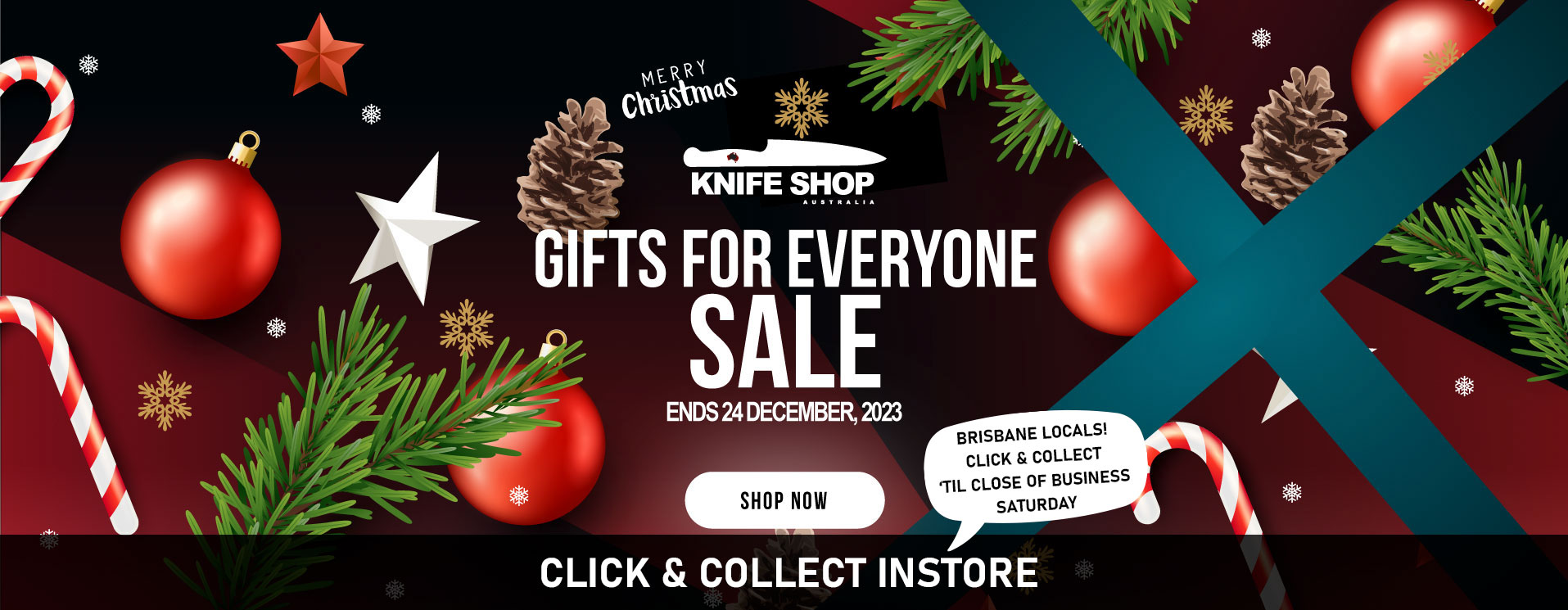 UNWRAP SOME JOY: KNIFE SHOP'S CHRISTMAS SPECIALS