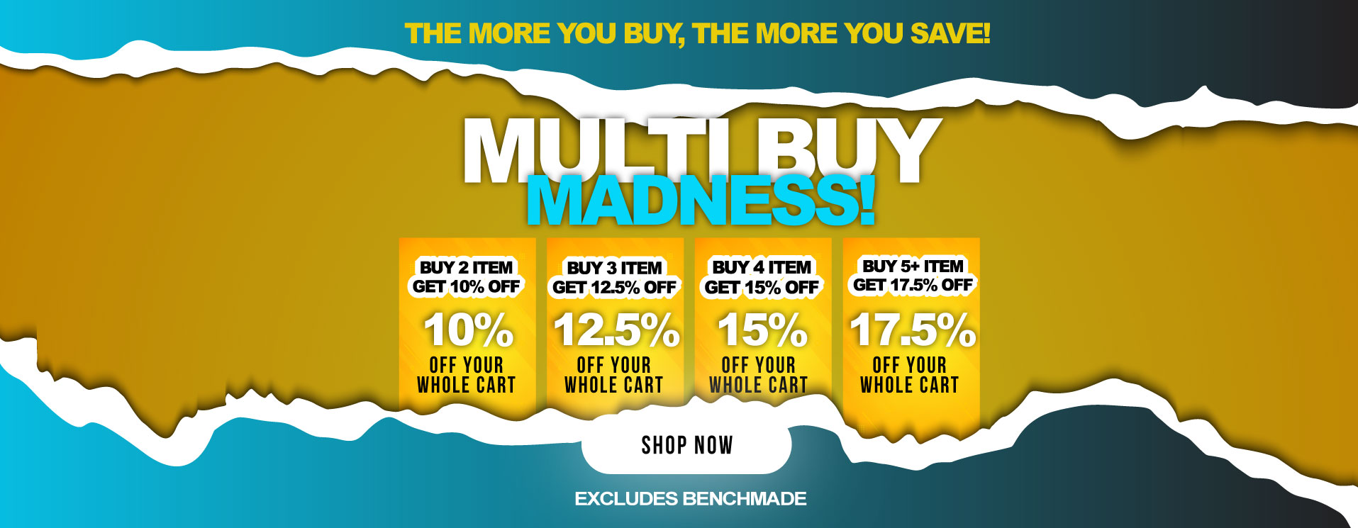 The More You Buy, The More You Save!