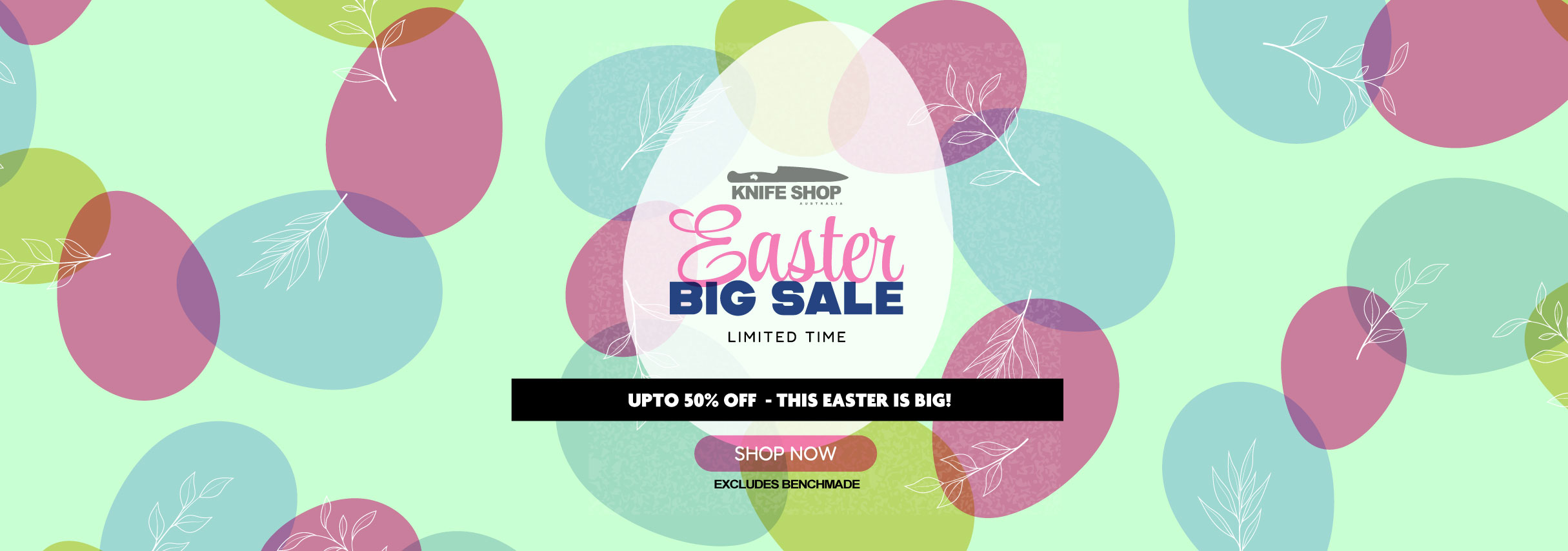 Happy Easter Big Sale - Up to 50% Off!
