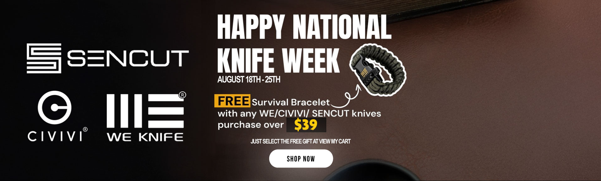Celebrate Knife Week with us
