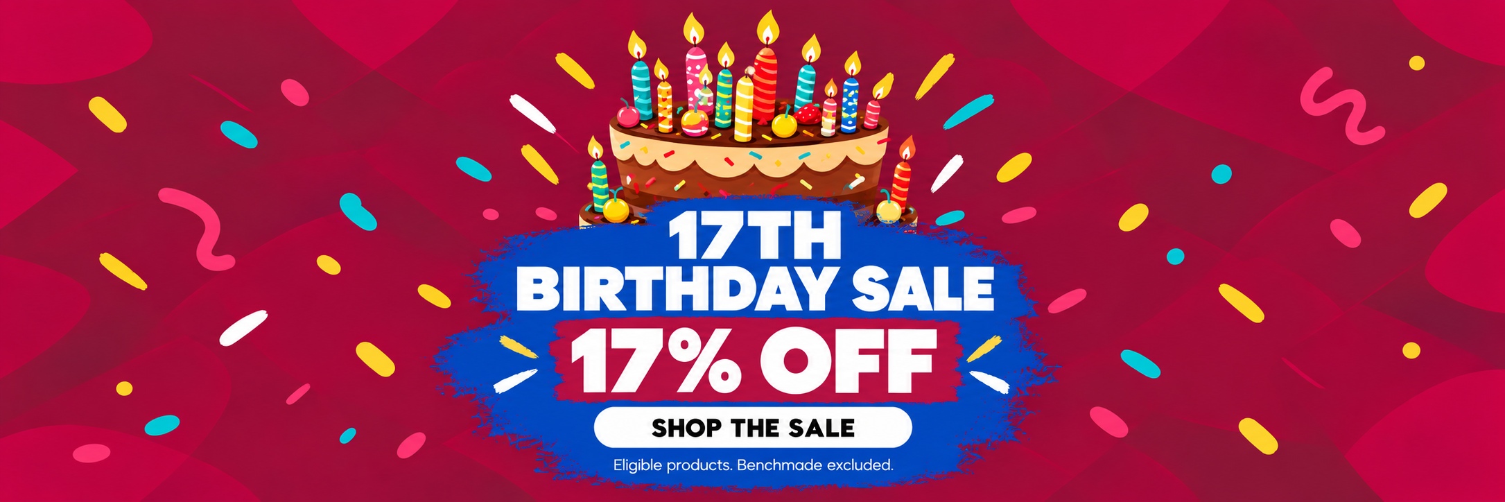 It’s our 17th birthday!