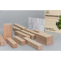 Beaver Craft BW12 - Set Of Basswood Carving Blocks 12Pcs