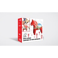Beaver Craft DIY02 Dala Horse Carving Kit