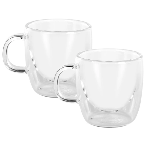 Caffe Manico Double Wall Glass - Set of 2, 250ml