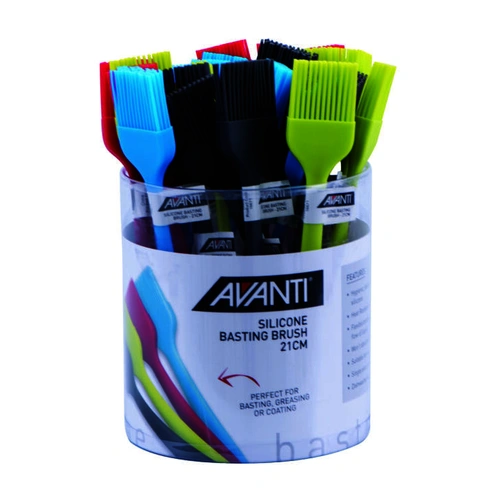 Large Basting Brush - Tub of 24 (6 x Green, 6 x Te