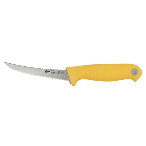 Frosts Mora 8124Pg 129-39653 Boning Curved Narrow Semi Flex Yellow 136Mm