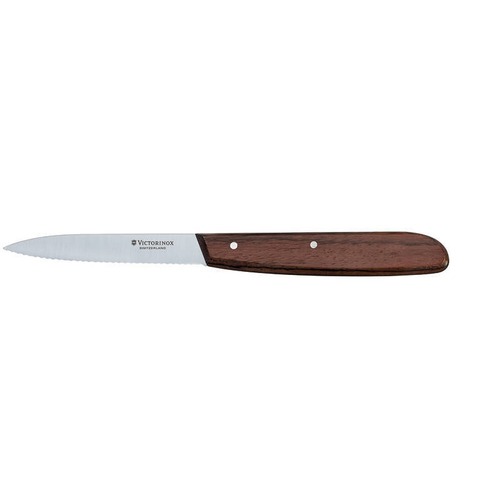 VICTORINOX Rosewood Serrated Paring 10 CM 5.0730