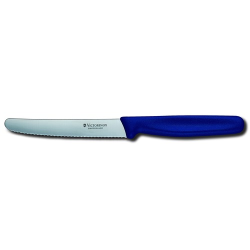 Victorinox Tom-Saus Kn, 11Cm Wavy, Blue 5.0832