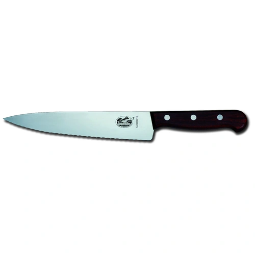VICTORINOX VICTORINOX WOOD Cooks/Carving Knife Wavy Edge 25cm Knife