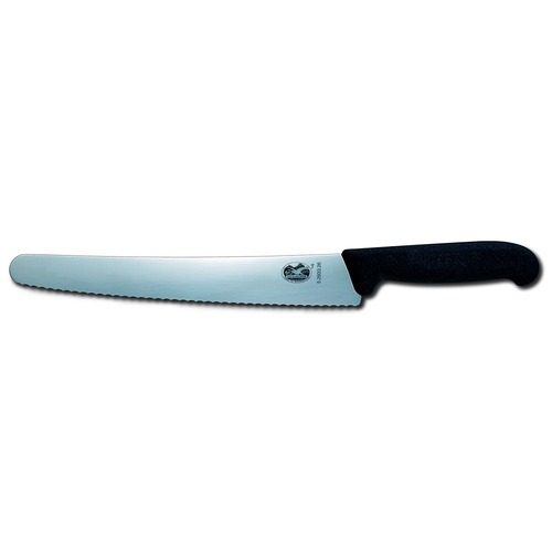 Victorinox Pastry Knife, 26Cm Wavy, Fibx, Blk 5.2933.26