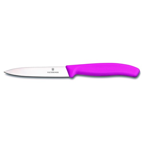 VICTORINOX Paring Knife Pointed Blade 10 CM Pink 6.7706.L115