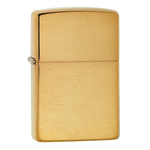 Zippo Armour Brushed Brass