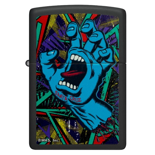 Zippo Santa Cruz Black Light