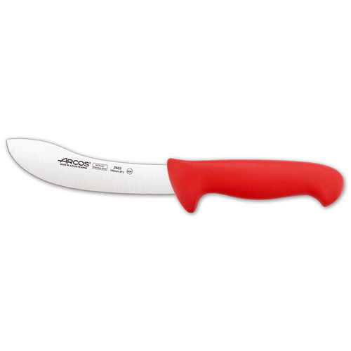 ARCOS 295322 BUTCHERS SKINNING KNIFE 16 CM Red
