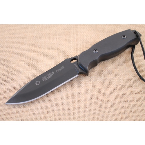 Aitor Crow Fixed Blade Knife - Black