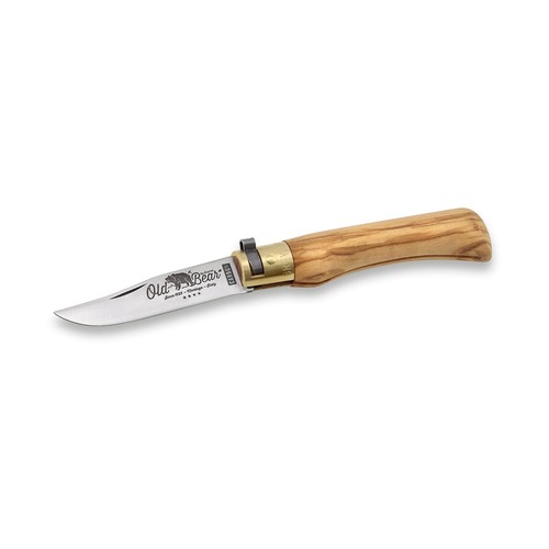 Antonini 9306/15Lu Old Bear Classical Olive Wood Extra Small - Carbon Steel
