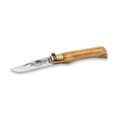 Antonini 9306/17Lu Old Bear Classical Olive Wood Small - Carbon Steel