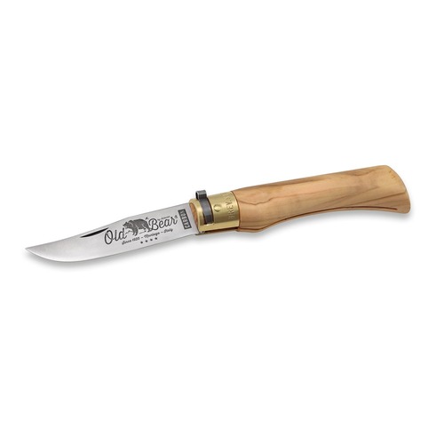 Antonini 9306/21Lu Old Bear Classical Olive Wood Large - Carbon Steel