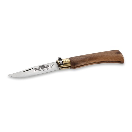 ANTONINI 9307/19LN OLD BEAR Medium Walnut Folding Knife - Stainless