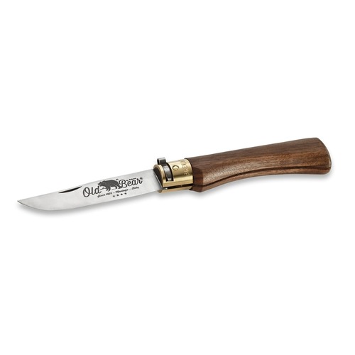 ANTONINI 9307/23LN OLD BEAR Extra Large Walnut Folding Knife - Stainless