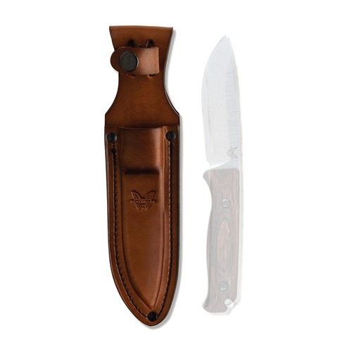 BENCHMADE 102167F Leather Sheath to Suit 15002 Saddle Mountain Skinner