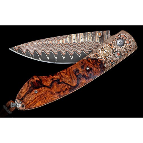 WILLIAM HENRY Spearpoint Anasazi Folding Knife