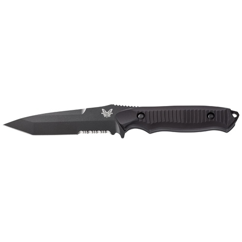 BENCHMADE 141SBK NIMRAVUS Fixed Blade Knife - Tanto, Black DISCONTINUED 