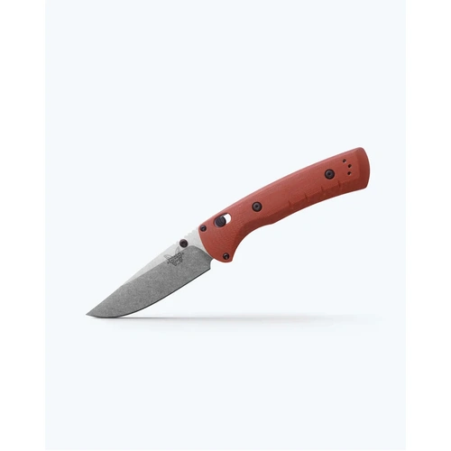 Benchmade SlipRidge™ | Rust Orange | Modified Clip-point Knife