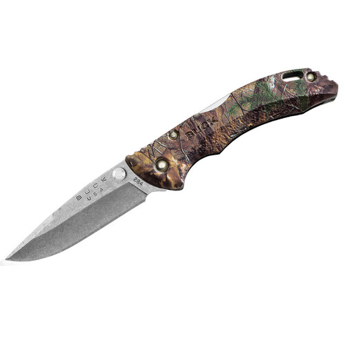 Buck Knives 284Cms24 Bantam Bbw Folding Knife, Mossy Oak County Camo