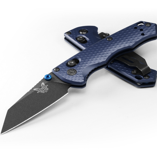 Benchmade 290Bk Full Immunity Axis Folding Knife, Crater Blue