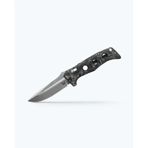 Benchmade Auto Adamas® | Marbled Carbon Fiber | Drop-point Knife