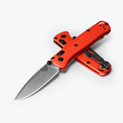 Benchmade 533-04 Mini Bugout Axis Folding Knife, Mesa Red