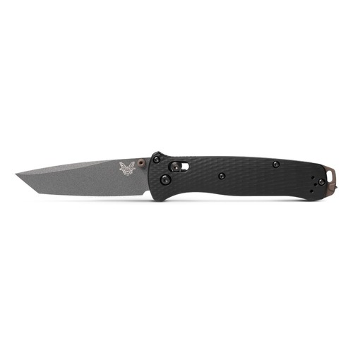 BENCHMADE 537GY-03 Bailout Axis Folding Knife, Black Aluminium NEW 