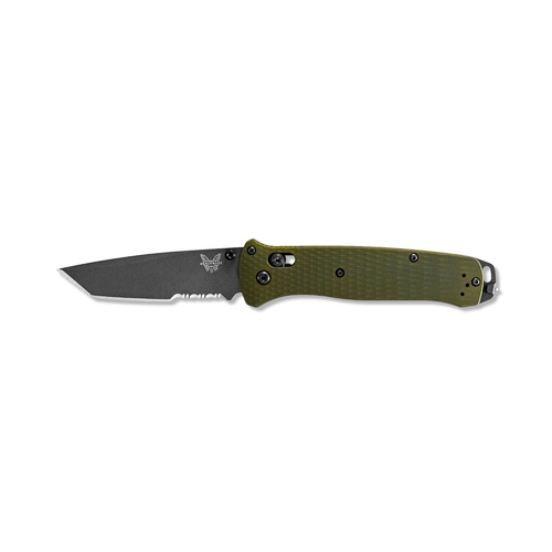 BENCHMADE 537SGY-1 BAILOUT Axis Folding Knife M4 Part Serrated